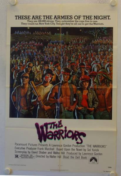 The Warriors original release US Onesheet movie poster